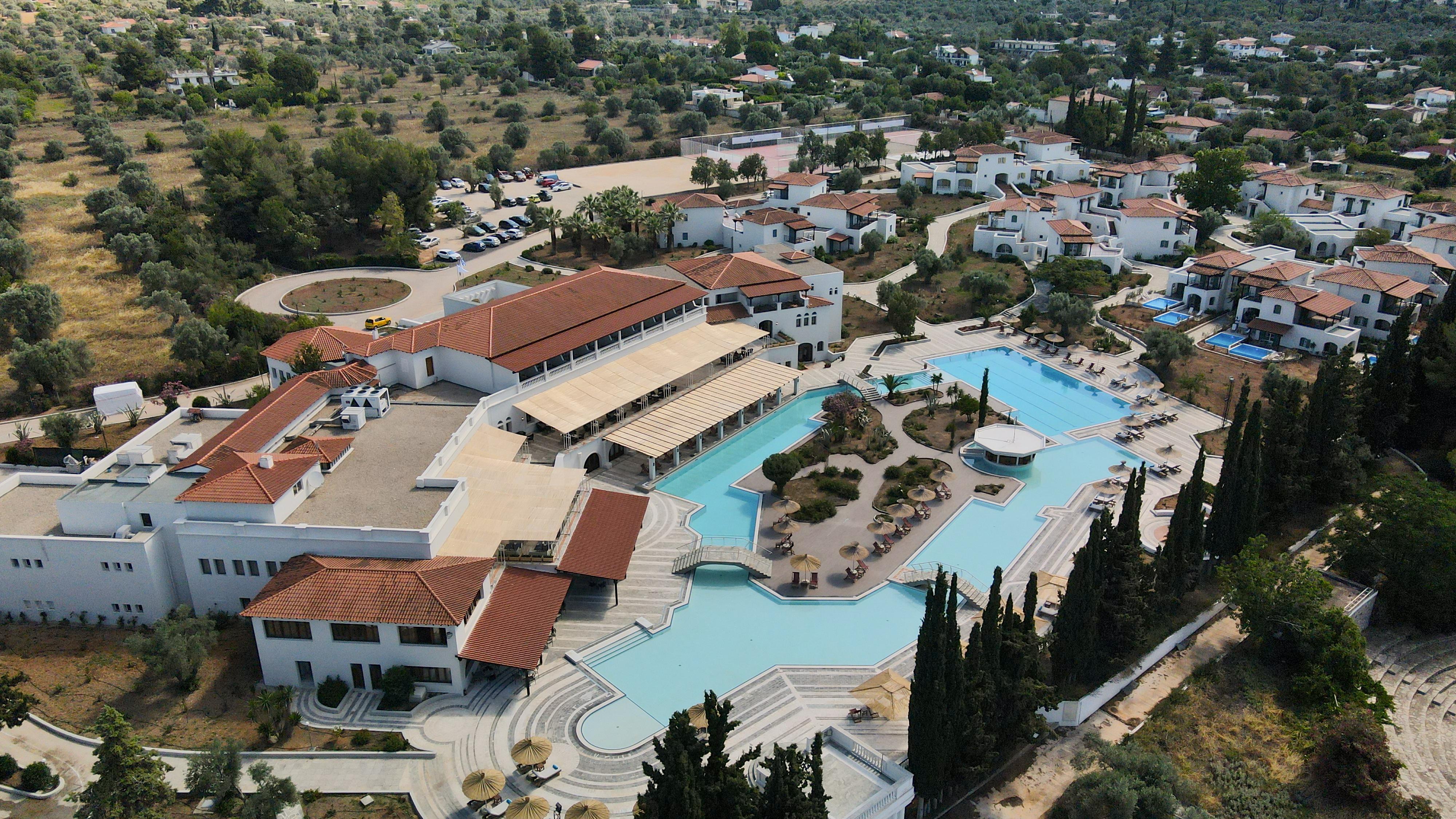 Eretria Hotel & Spa Resort Bagian luar foto