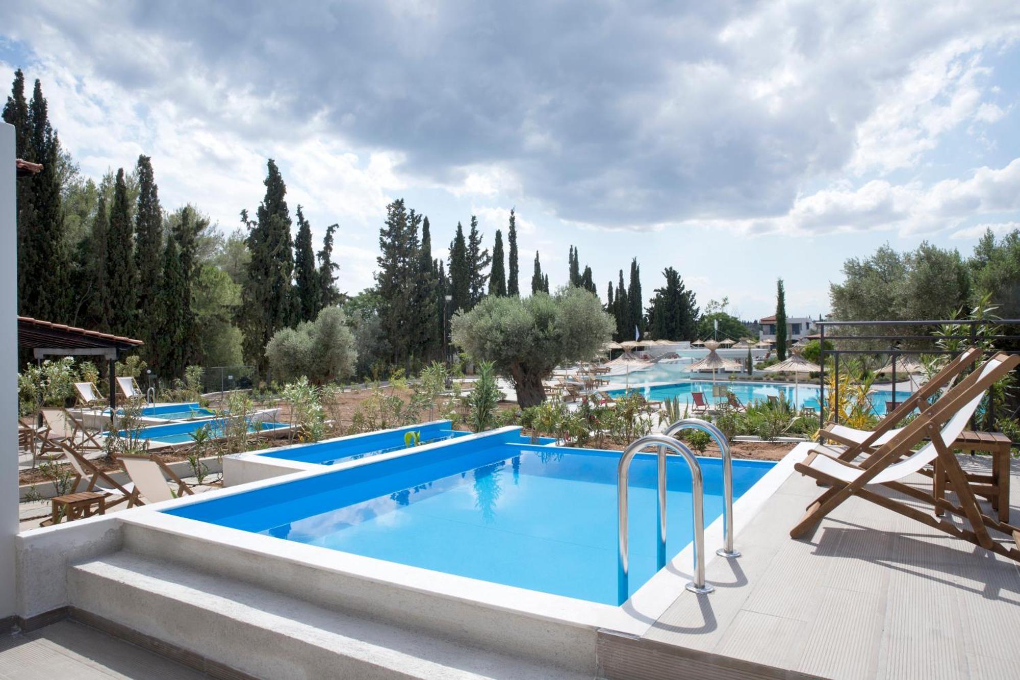 Eretria Hotel & Spa Resort Bagian luar foto